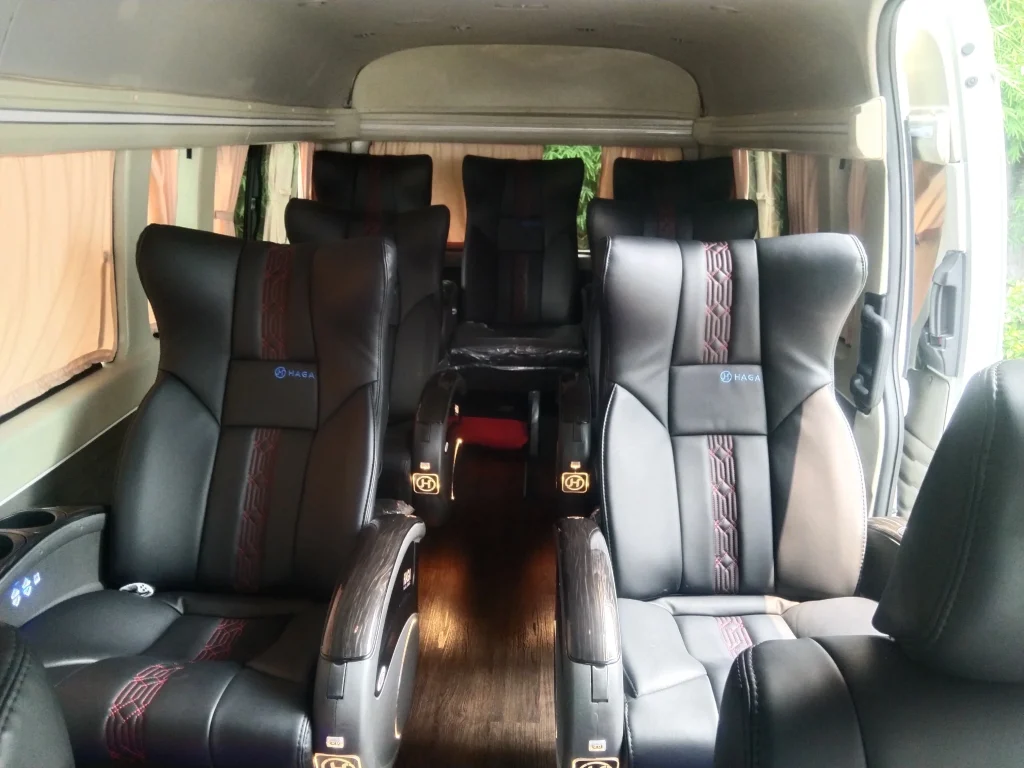 Hiace Premio Luxury Rental – 8–9 Seat | Ciptrarent